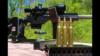 338 Lapua Magnum  Boresighting Savage 110 BA Stealth [upl. by Luwana181]