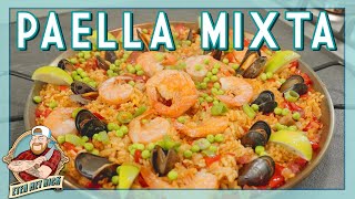 Paella Mixta voor dat heerlijke zomergevoeltje  EtenmetNick  How to [upl. by Yazbak]