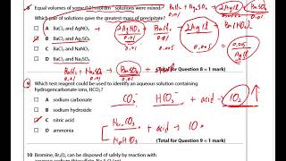 IAL Chemistry Unit2 Jan 2024 section A [upl. by Anilorac]