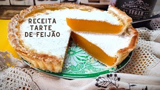 Aprenda aqui a fazer uma maravilhosa Tarte de Feijão portuguesa 😊😊 [upl. by Denbrook162]