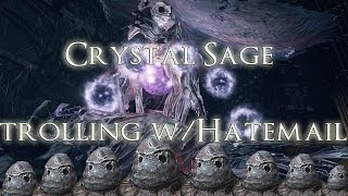 Hiding UnderCrystal Sage  Dark Souls 3 Trolling [upl. by Emearg]