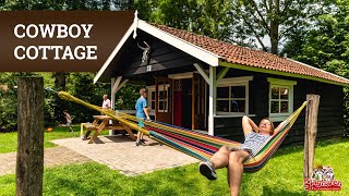 Attractie amp Vakantiepark Slagharen Cowboy Cottage [upl. by Notlek]