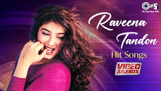 Hits of Raveena Tandon  Video Jukebox  90s Romantic Songs  tipsofficial  Birthday Special [upl. by Sinnej148]