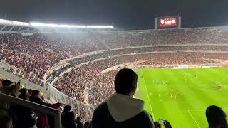 Asi escuchan los visitantes en El Monumental  River Plate vs Fluminense [upl. by Aurelia842]