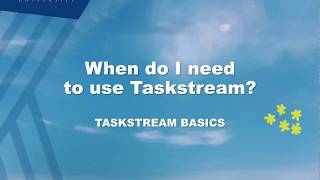 Taskstream Basics [upl. by Boatwright]