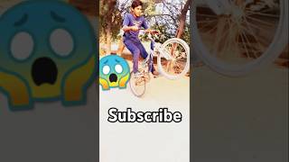 Cycle wheeling video cycle stunt cyclestund stuntcycle stuntbike cycler [upl. by Arammat]