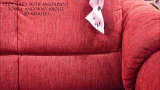 How to Clean the Fabric on Your Stressless Recliner Chair or Sofa Furniture [upl. by Aiciruam]