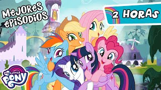 My Little Pony en español 🦄 Episodios favoritos de los fans  Recopilación de 2 horas [upl. by Ennahteb]