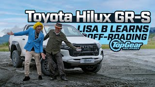 2024 Toyota Hilux GRS Lisa B learns offroading  Top Gear Philippines [upl. by Mcwilliams]