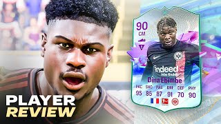 WTF IS THIS CARD 90 FUTURE STARS DINA EBIMBE REVIEW [upl. by Malamut502]