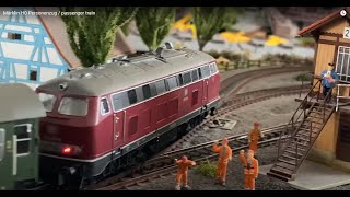 Märklin H0 Personenzug  passenger train marklin trainspotting modeltrains railway [upl. by Rannug]