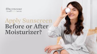 Apply Sunscreen Before or After Moisturizer The Right Way [upl. by Florin429]