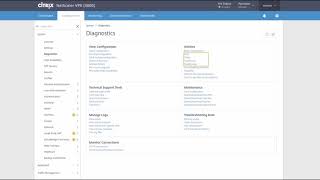 Citrix ADC GUI Diagnostic Tools Overview [upl. by Ivette]