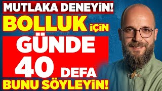 MUTLAKA DENEYİN Bolluk İçin Günde 40 DEFA Bunu Söyleyin Mehmet Saka Anlattı  Beyza Hakan [upl. by Feigin]