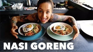 NASI GORENG  Bali  Videorecept  Smažená rýže [upl. by Ahsuas479]