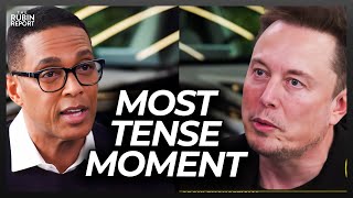 Elon Musk Gets Pissed When Don Lemon Blames His Success on ‘White Privilege’ [upl. by Anicart140]