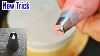 New Trick For Cake Decoration l Cake decoration idea l Easy cake decoration l New Flower Cake Design [upl. by Drida]