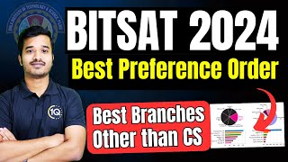 BITSAT 2024 Best Branch Preference Order for BITS Pilani  Best Non CS branches for Placements [upl. by Tiraj]