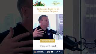 Sustainable Goals for an Endowment Fund shorts podcast [upl. by Kimmi478]