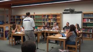 Rhinebeck Board of Education meeting 81616 [upl. by Otrebile]