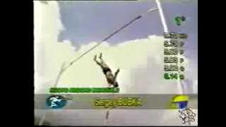 M Pole Vault  Sergey Bubka  614m  Sestiere Ita  1994  World Record [upl. by Lightman]