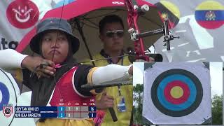 NUR IEKA HARIESYA vs JOEY TAN  Recurve Women Individual Final  KMK2024 Siri 2 [upl. by Ahab]