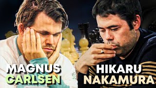 LA RIVALIDAD DEL SIGLO  Magnus Carlsen vs Hikaru Nakamura [upl. by Ramsay]