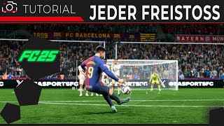 FC 25 Freistöße versenken Tutorial So gehts [upl. by Aicilec]