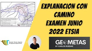 Explanación con Camino Examen Junio 2022 ETSIA [upl. by Aderfla]