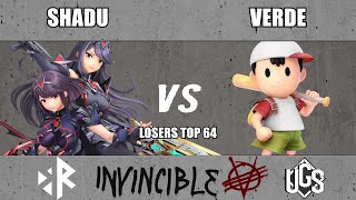 InvincibleVIII  Losers Top 64  ShaduPyra and Mythra Vs VerdeNess [upl. by Blondie]