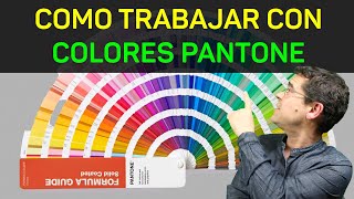 Como trabajar con COLORES PANTONE desde el DISEÑO GRÁFICO hasta la IMPRESIÓN [upl. by Llerrit]