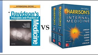 Medicine Davidson vs HarrisonsTextbook compare suggest recommend students [upl. by Eltotsira778]