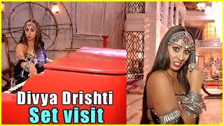 Sangita Ghosh Reveals Divya Drishti Set And Her Character [upl. by Eiggem871]