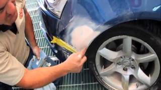 How to repair a Dent and a Scratch in your paintwork [upl. by Alios851]