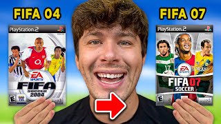 Playing Career Mode on EVERY FIFA  PS2 [upl. by Hurd]