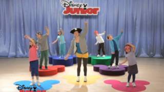 Dansa som Jake och Piraterna  Disney Junior Sverige [upl. by Zoubek]