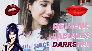 REVIEW MIS LABIALES FAV EDICIÓN DARKS [upl. by Annagroeg]