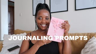 JOURNALING PROMPTS FOR BEGINNERS  START WITH THESE  Wangui Gathogo [upl. by Sitarski]