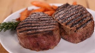 How to Grill the Perfect Steak With Omaha Steaks  Get the Dish [upl. by Kalie]