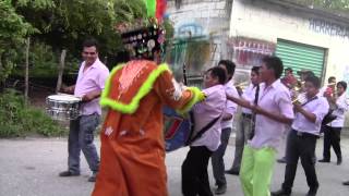 Chinelo De Coatetelco Bailando El Chaparro De La Tambora Banda SJ [upl. by Yerga]