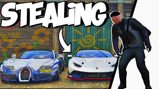 Stealing 2 quotSUPERCARSquot From Cartel in GTA 5 RP [upl. by Uokes]