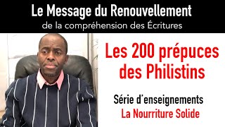 Fr Armando Les 200 prépuces des Philistins  La Nourriture Solide [upl. by Ojeitak]