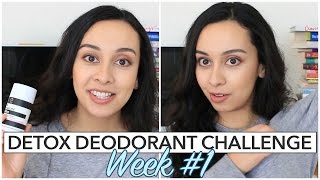 Takesumi Detox Deodorant Challenge Week 1  Honestly Carolyn Bianco [upl. by Leinad257]