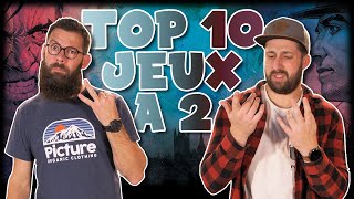 TOP 10 des jeux de société à 2 JOUEURS [upl. by Kcirde]