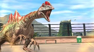 Fighting against Spinosaurus aegyptiacus Boss Part 14  Jurassic WorldAlive Ep1804 [upl. by Gerdeen24]