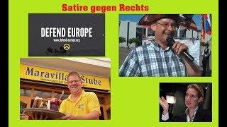 Satire gegen rechts Rüdigolf Identitäre Holger Apfel Alice Weidel [upl. by Borroff72]