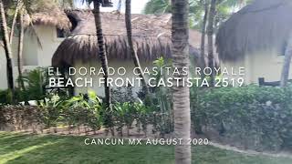 Cancun El Dorado Casitas Royale Beachfront Casita Suite 2519 [upl. by Yesrej]