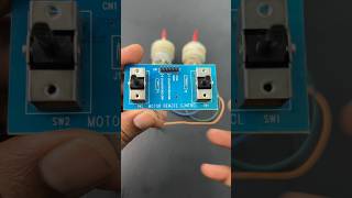 Dual Motor Control Board With Left Rightangle Rotate shorts dcmotor motor [upl. by Bilicki345]