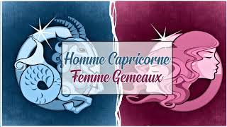 Homme Capricorne ♑ Femme Gémeaux ♊ Compatibilité Astrologique [upl. by Rasecoiluj700]