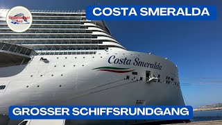 Costa Smeralda  grosser Schiffsrundgang  giro in nave [upl. by Naggem678]